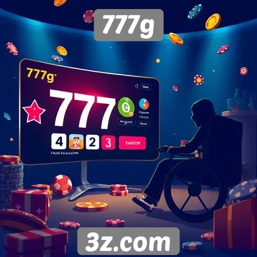 Acessibilidade e usabilidade do site 777g