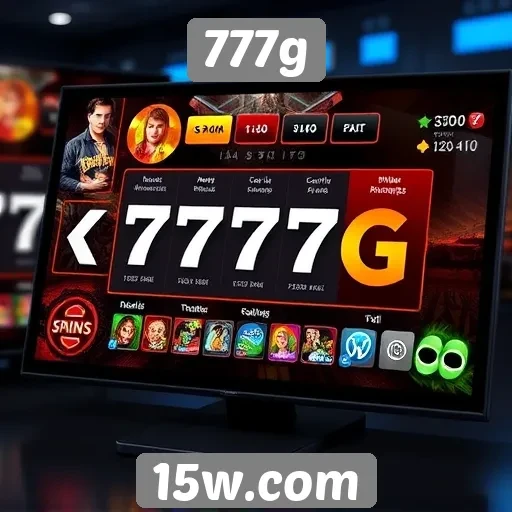 Experiência do usuário no 777g e sua interface